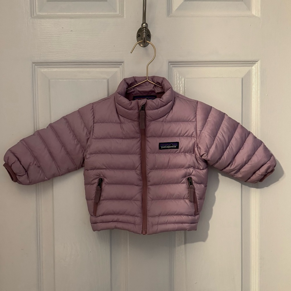 Patagonia Mauve Jacket 3-6mo.